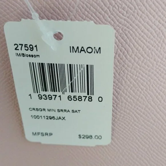 Coach 27591 Crossgrain Mini Sierra Satchel, IM/Blossom
